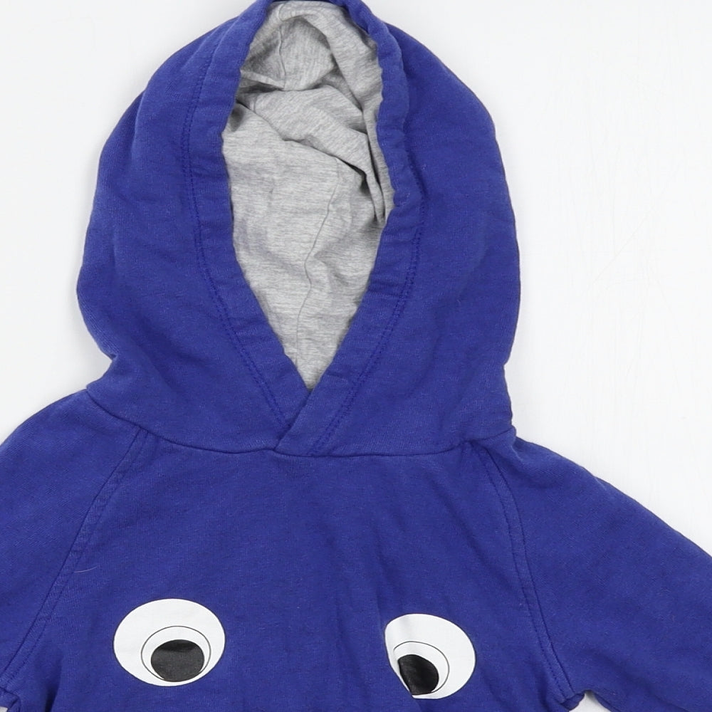 Matalan Boys Blue   Pullover Hoodie Size 2-3 Years