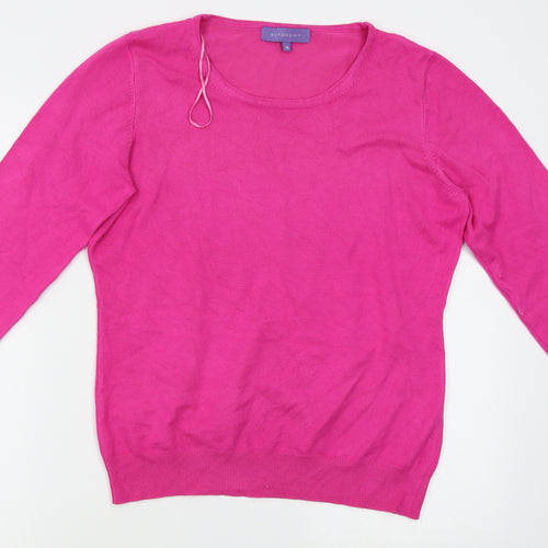 Autonomy Womens Pink   Pullover Jumper Size 16