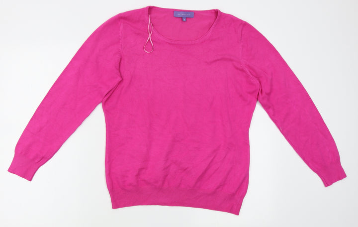 Autonomy Womens Pink Pullover Jumper Size 16
