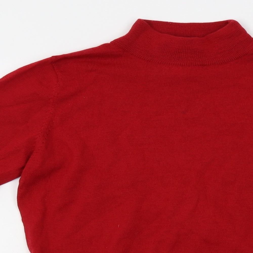 Jumper Womens Red   Pullover Jumper Size S