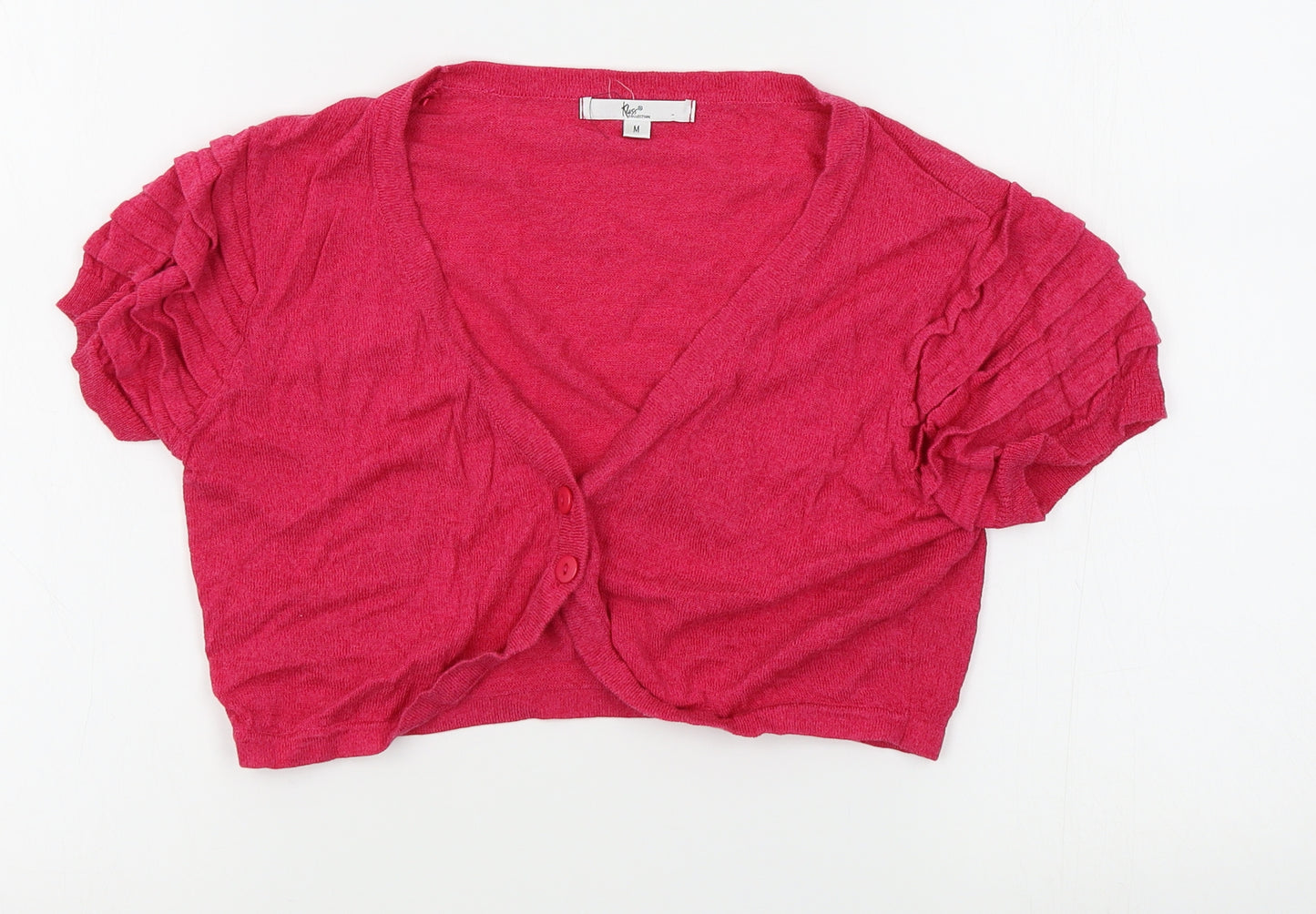 klass collection Womens Pink   Cardigan Jumper Size M  - cropped