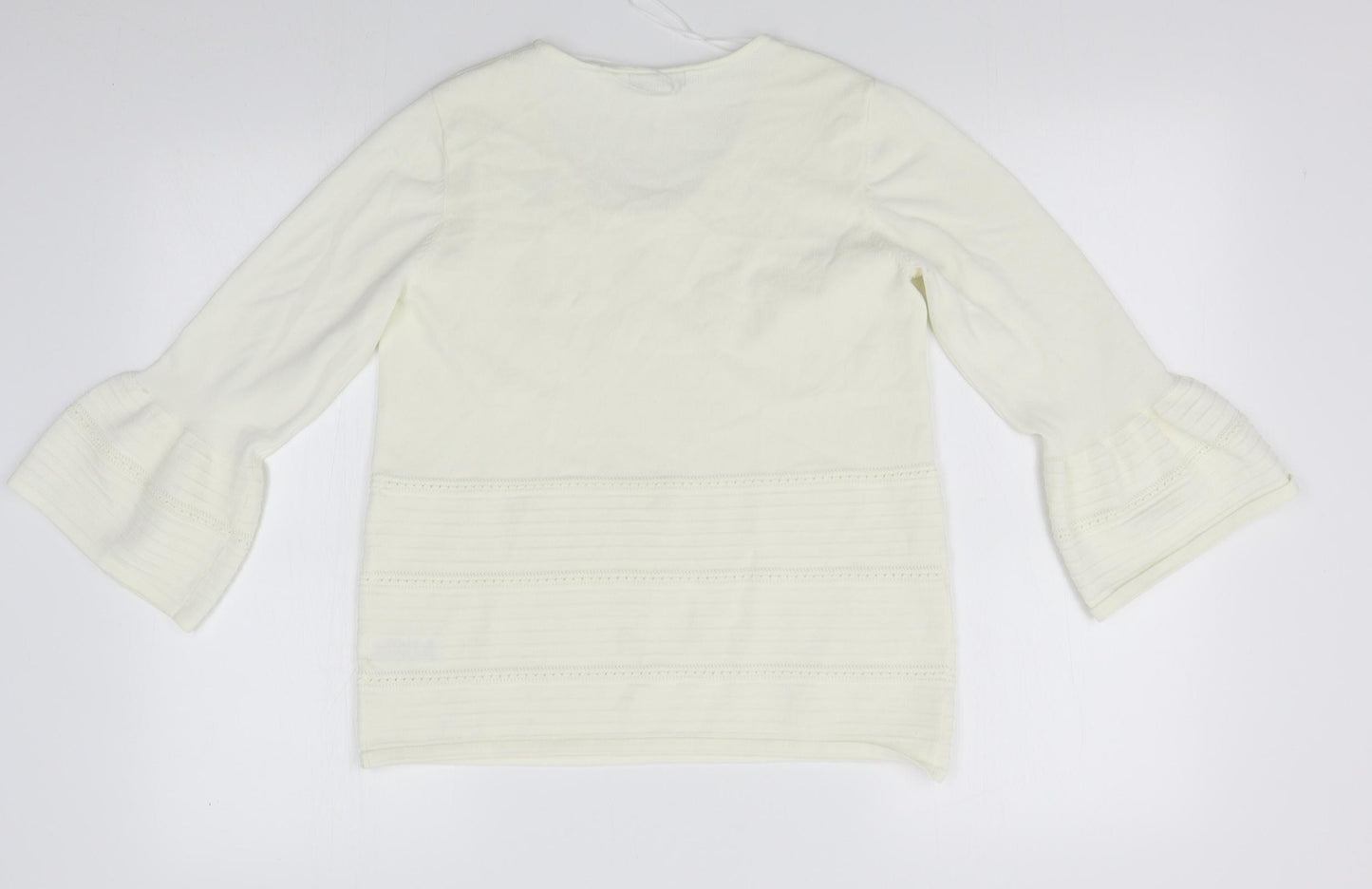 Soon Womens White   Basic Blouse Size 12