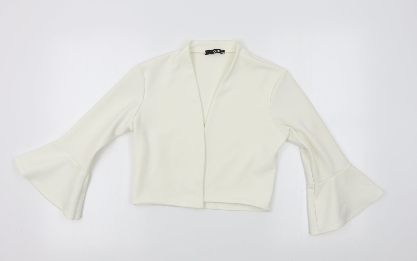 Quiz Womens White   Jacket Blazer Size 10