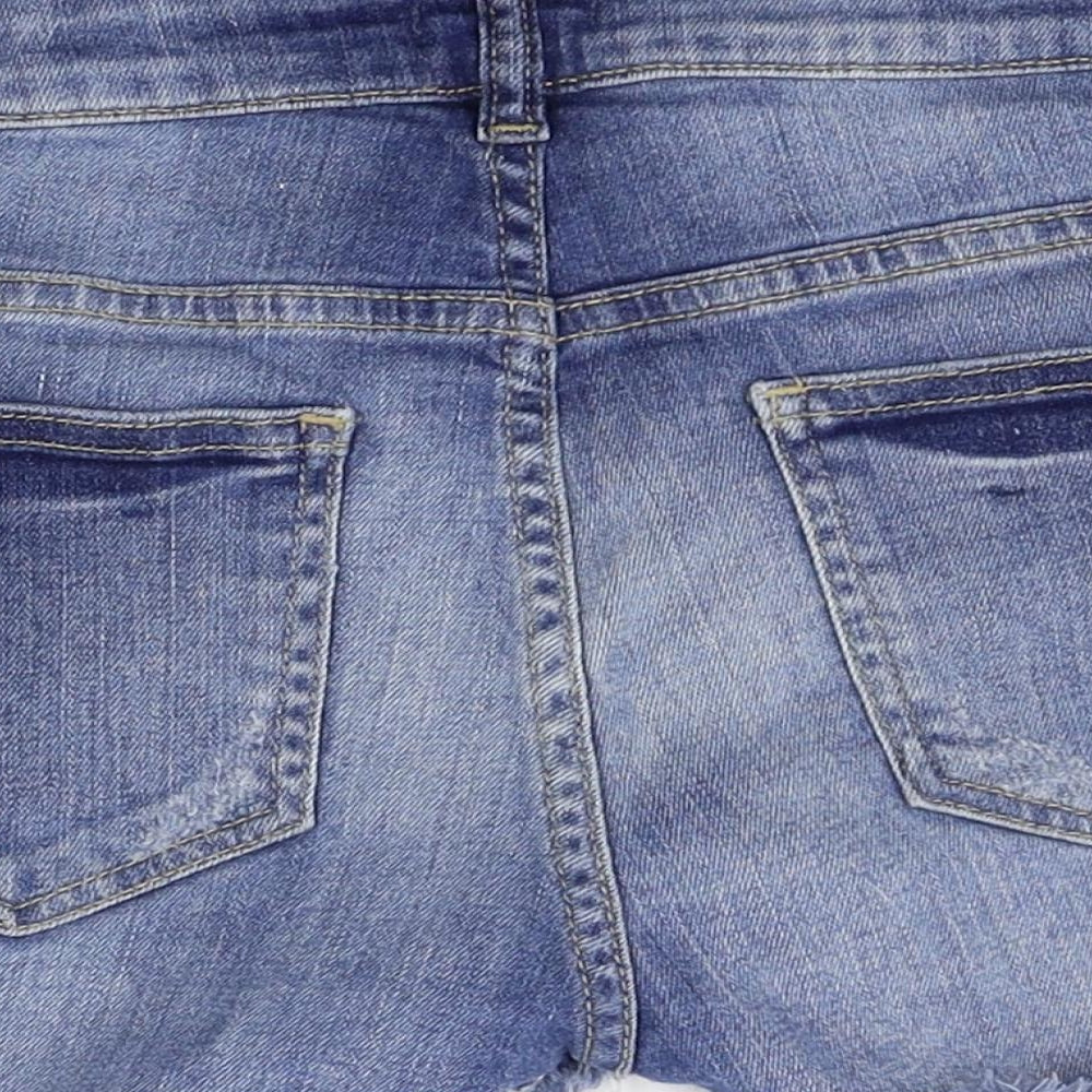 F&F Womens Blue   Mom Shorts Size 10