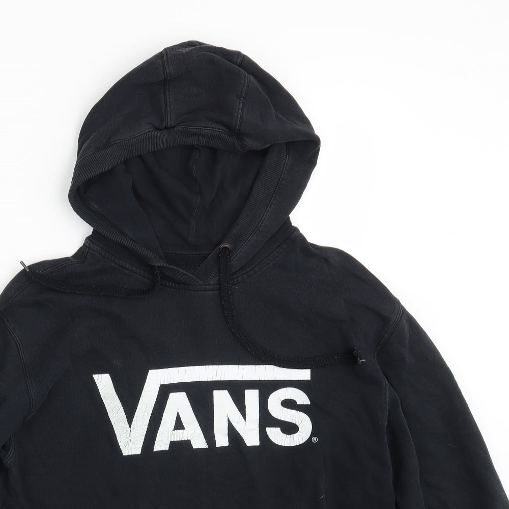 VANS Mens Black   Pullover Hoodie Size L