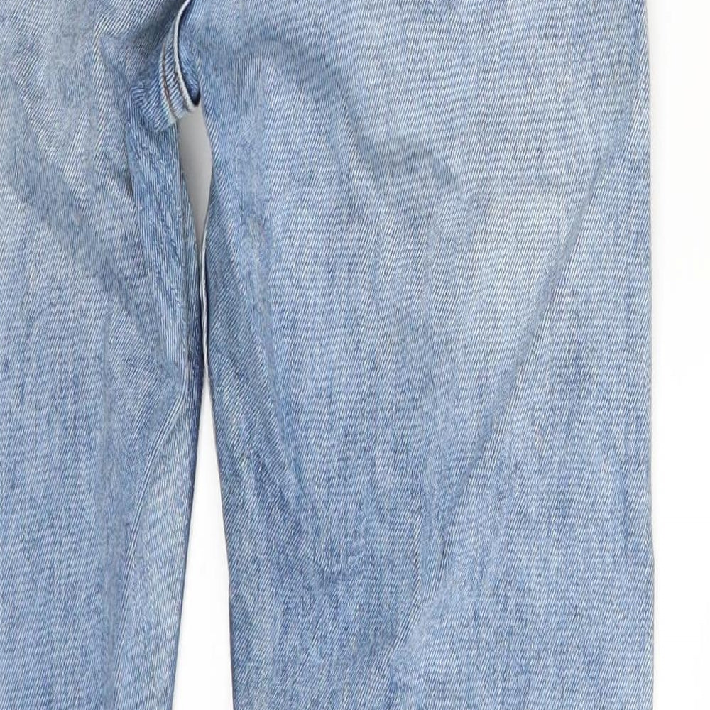Jack Wills Mens Blue  Denim Skinny Jeans Size 28 in L27 in - Croppped