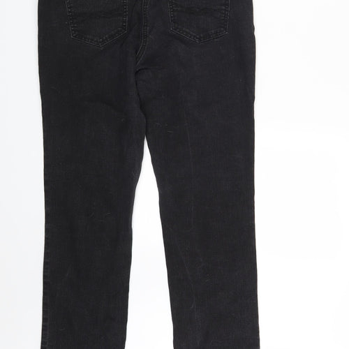 TU Womens Black  Denim Straight Jeans Size 12 L29 in
