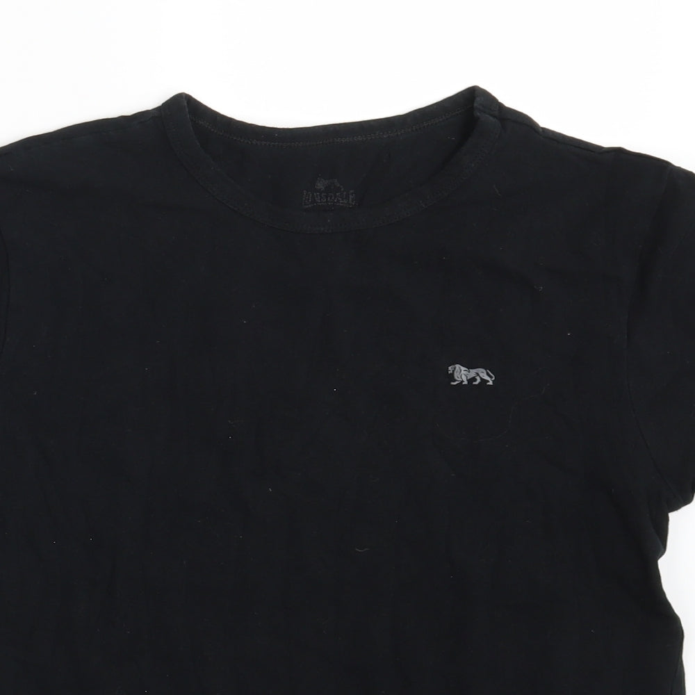 Lonsdale Mens Black    T-Shirt Size S