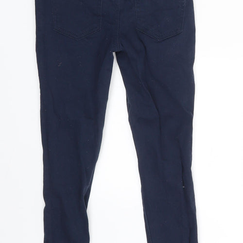 Denim & Co. Girls Blue  Denim Skinny Jeans Size 6-7 Years - Inside Leg 18 Inches