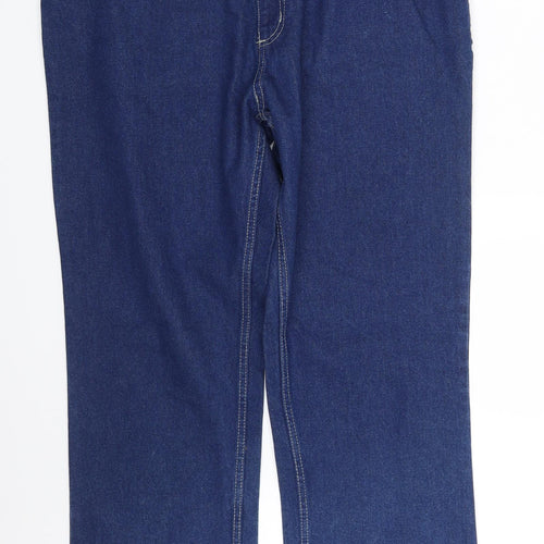George Mens Blue  Denim Straight Jeans Size 38 in L31 in