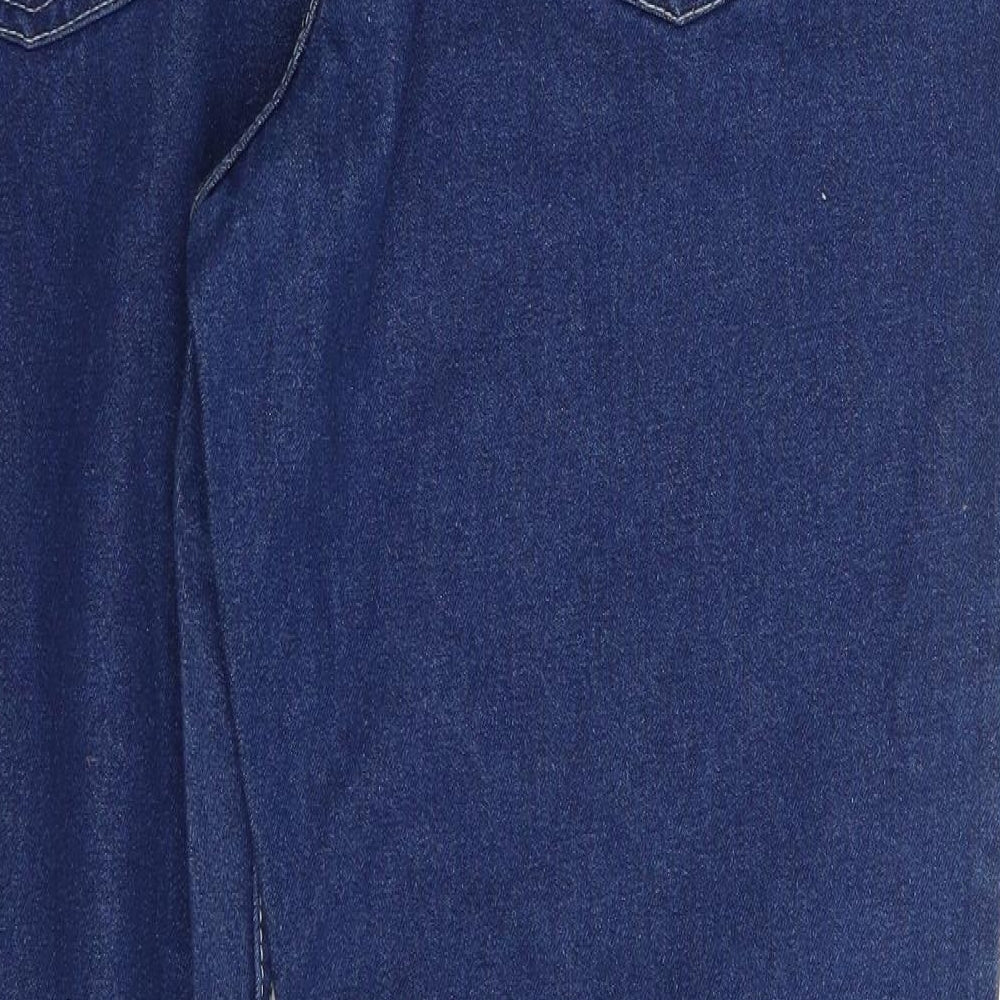 George Mens Blue  Denim Straight Jeans Size 38 in L31 in
