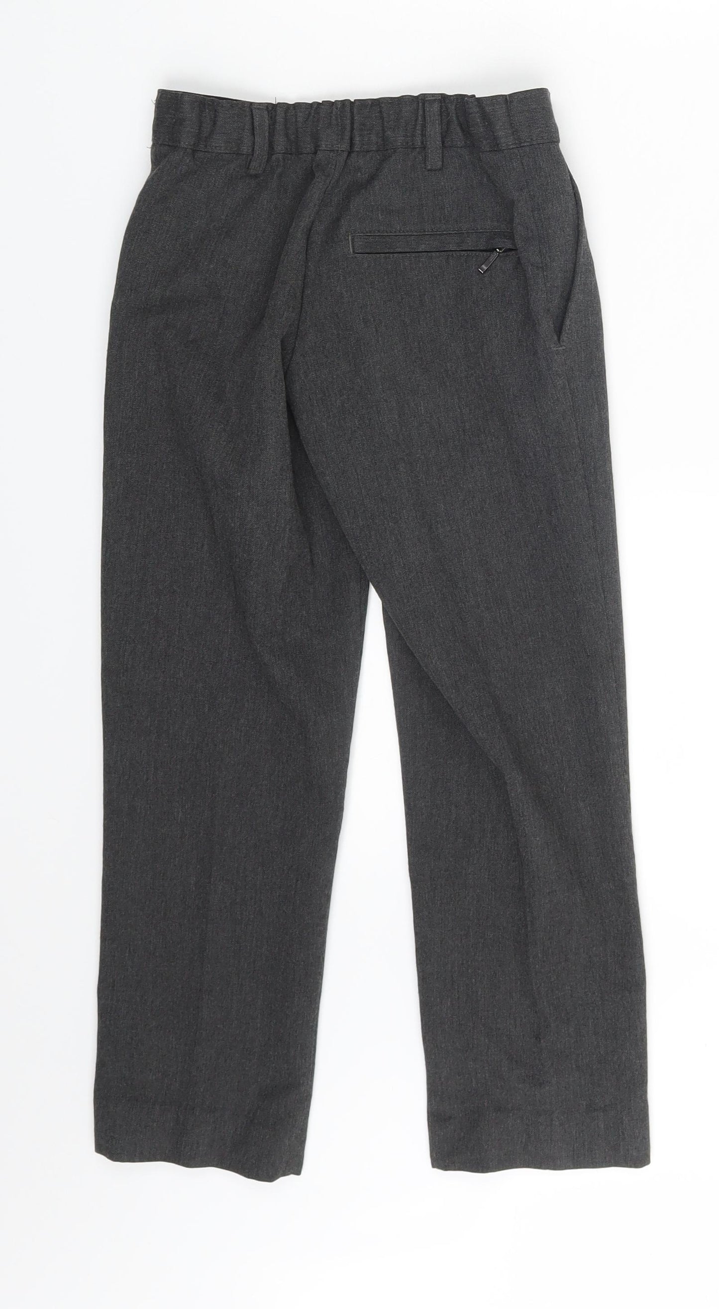 M&S Boys Grey   Dress Pants Trousers Size 6-7 Years