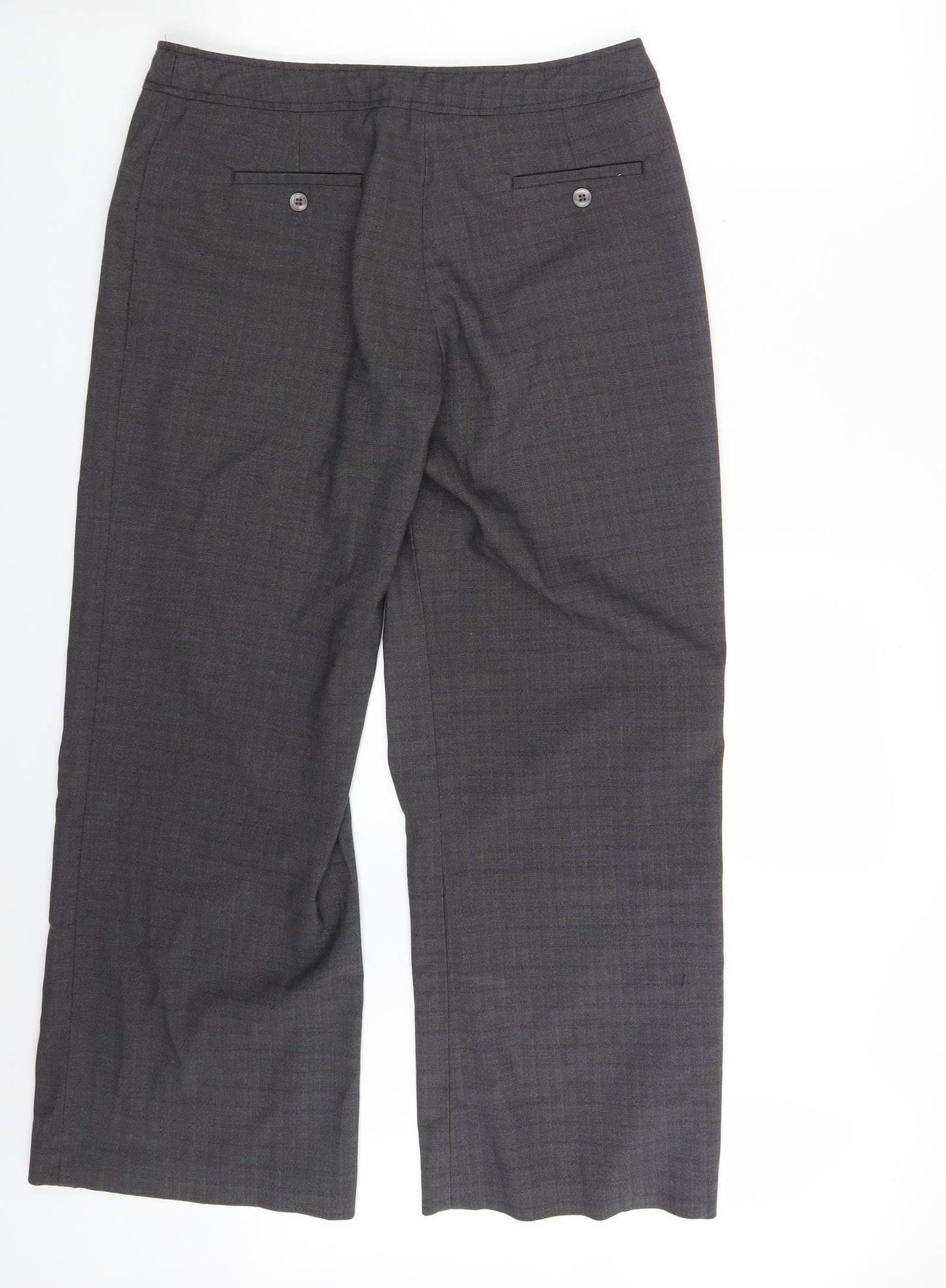 NEXT Womens Grey   Dress Pants Trousers Size 12 L27 in