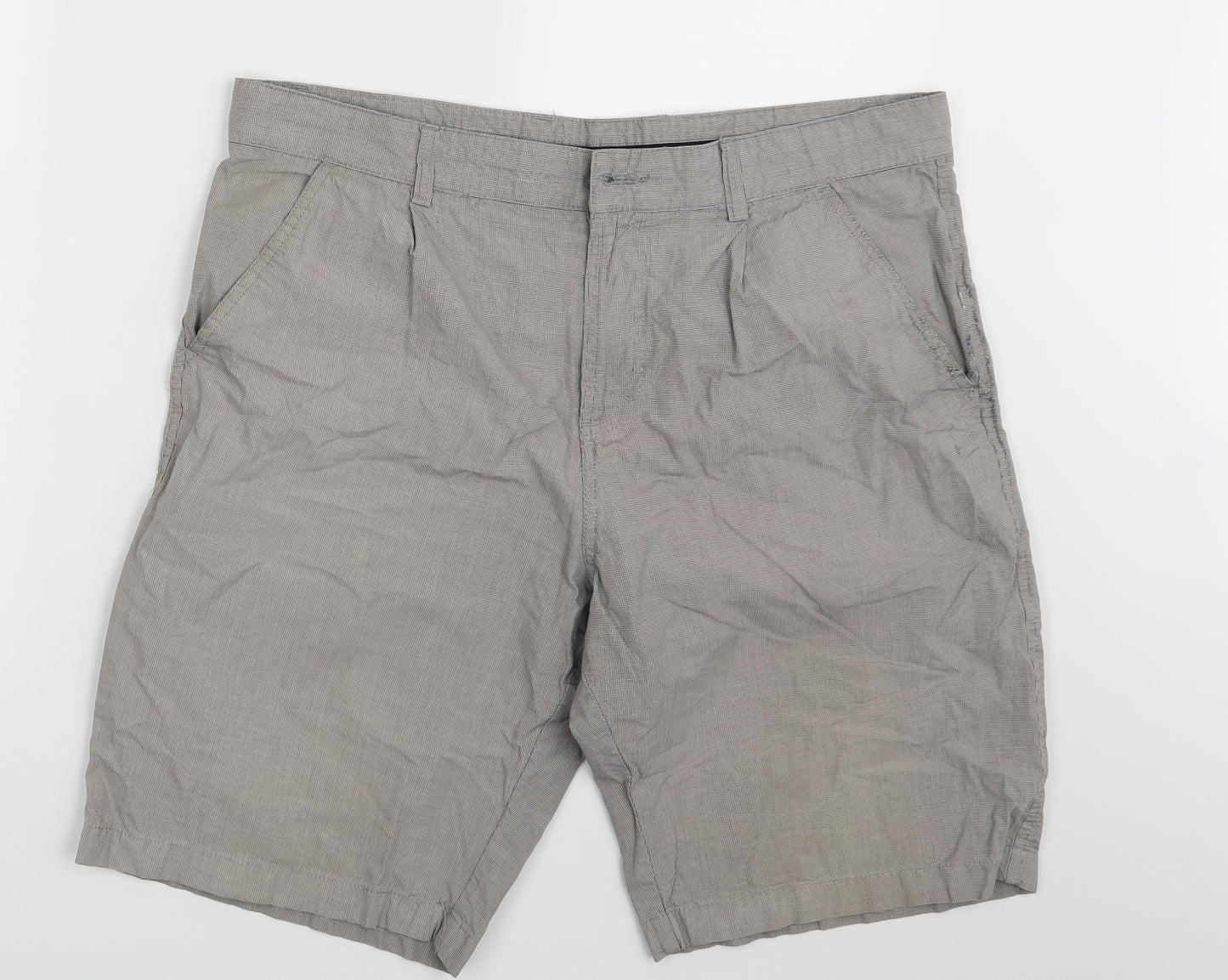 Stone Bay Golf Mens Grey   Bermuda Shorts Size 36 in