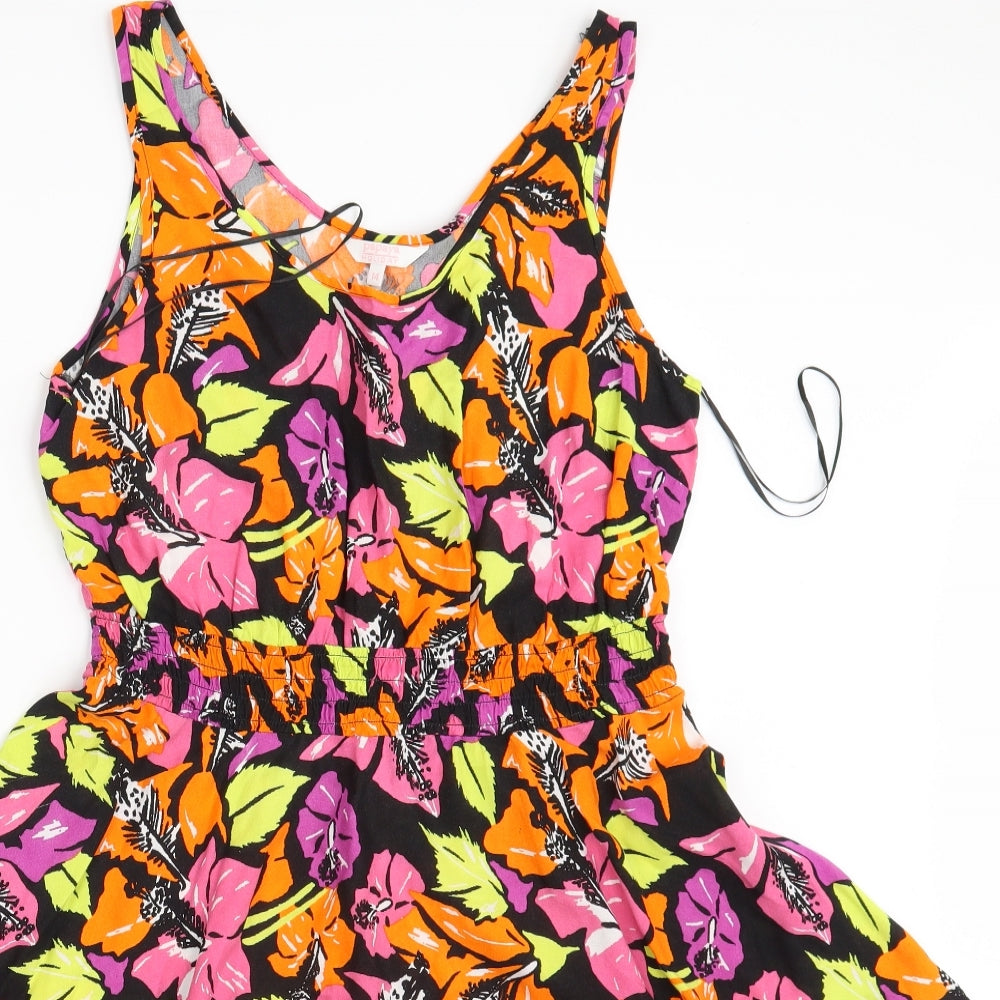 Papaya Womens Multicoloured Floral  Fit & Flare  Size 14