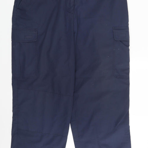 Wynnster Mens Blue   Cargo Trousers One Size L26 in