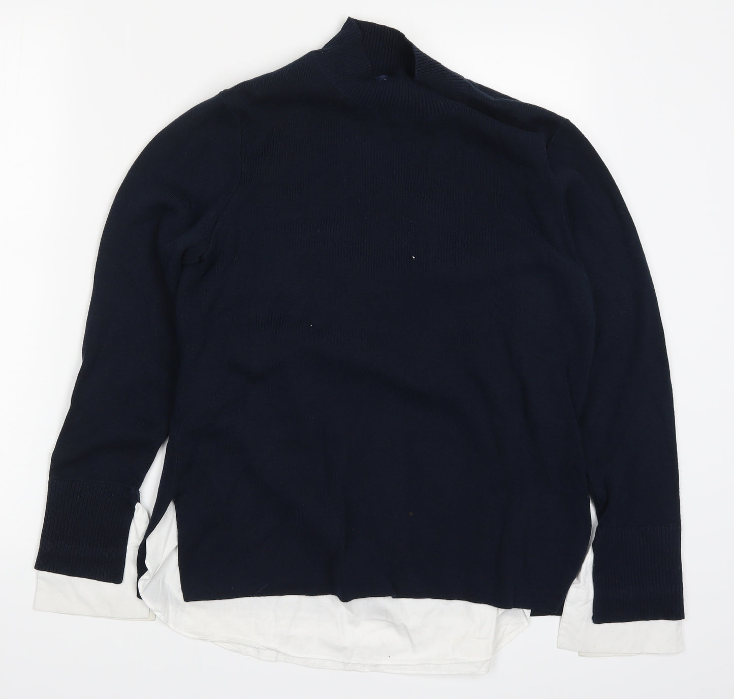 NEXT Womens Blue  Knit Pullover Jumper Size 12