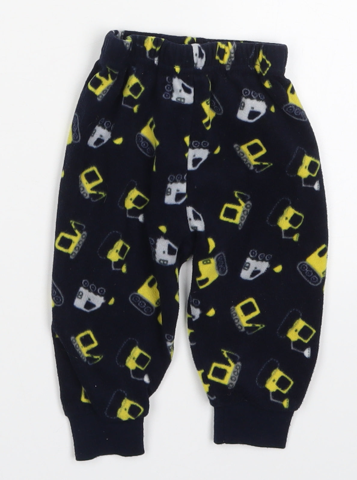 Primark Boys Blue Geometric  Sweatpants Trousers Size 6-9 Months  - Trucks Pyjamas