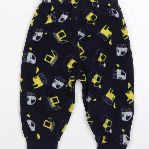 Primark Boys Blue Geometric  Sweatpants Trousers Size 6-9 Months  - Trucks Pyjamas