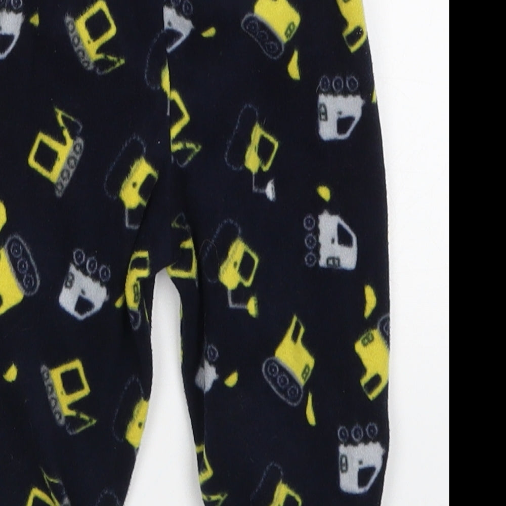 Primark Boys Blue Geometric  Sweatpants Trousers Size 6-9 Months  - Trucks Pyjamas