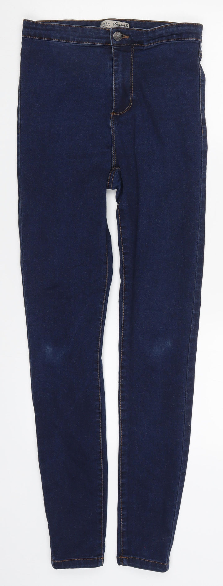 Denim Co Womens Blue Denim Skinny Jeans Size 10 L28.5 in