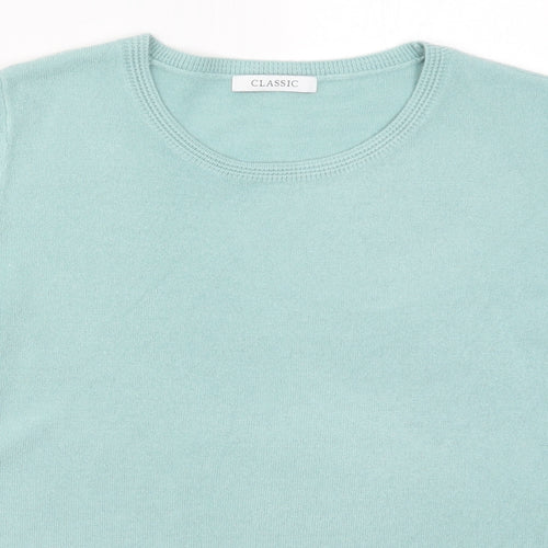 Marks and Spencer Womens Blue  Knit Pullover Jumper Size 14