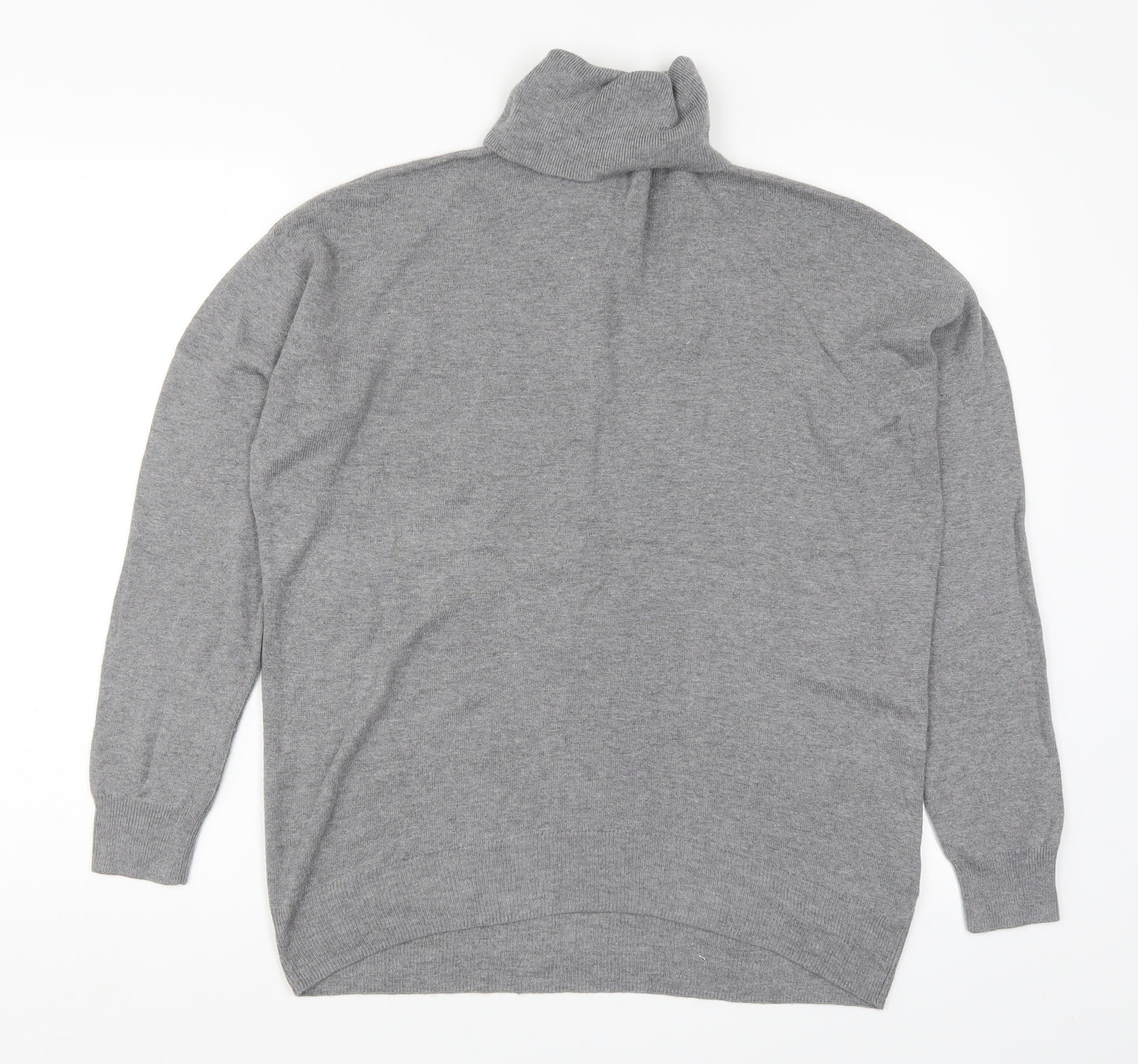 H&M Womens Grey  Knit Pullover Jumper Size XS