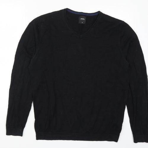Burton Womens Black  Knit Pullover Jumper Size M