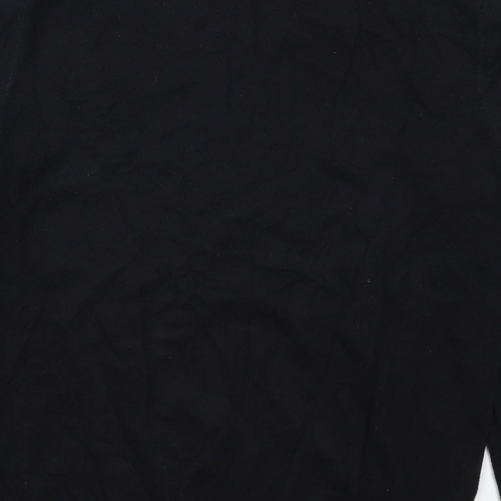 Burton Womens Black  Knit Pullover Jumper Size M
