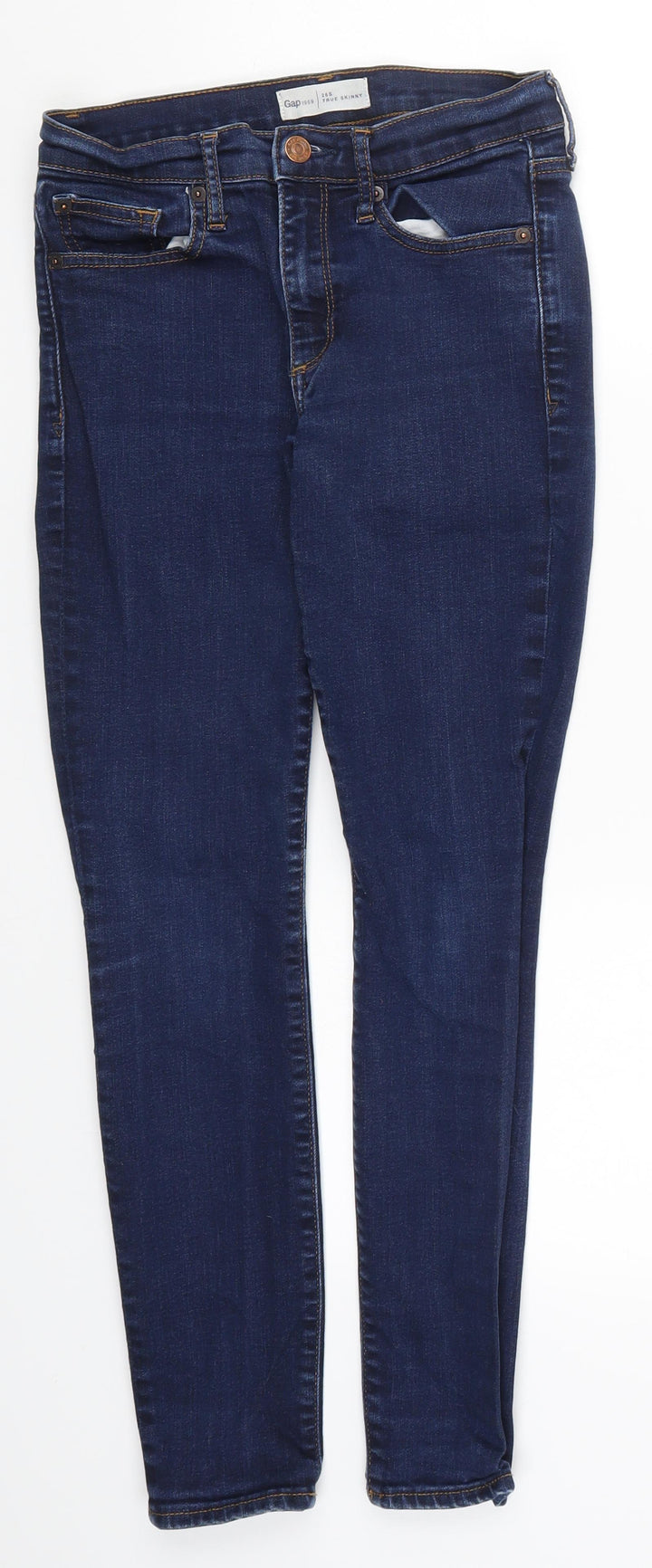Gap Womens Blue Denim Skinny Jeans Size 26 in L25 in
