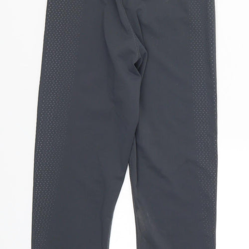 Primark Womens Grey   Cropped Leggings Size 6 L17 in