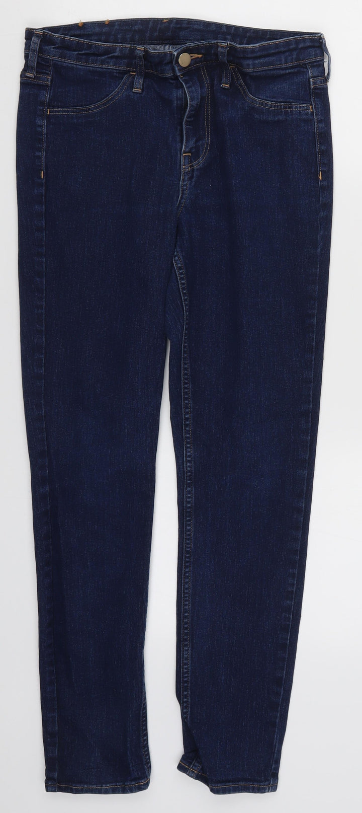 H&M Womens Blue Denim Skinny Jeans Size 27 in L26 in