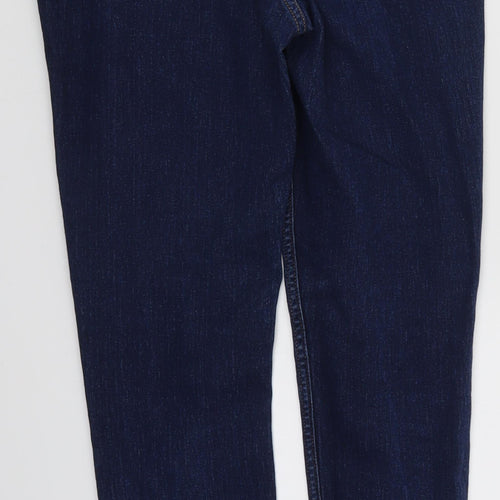 H&M Womens Blue  Denim Skinny Jeans Size 27 in L26 in