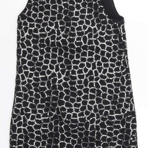 H&M Womens Black Geometric  Mini  Size XS