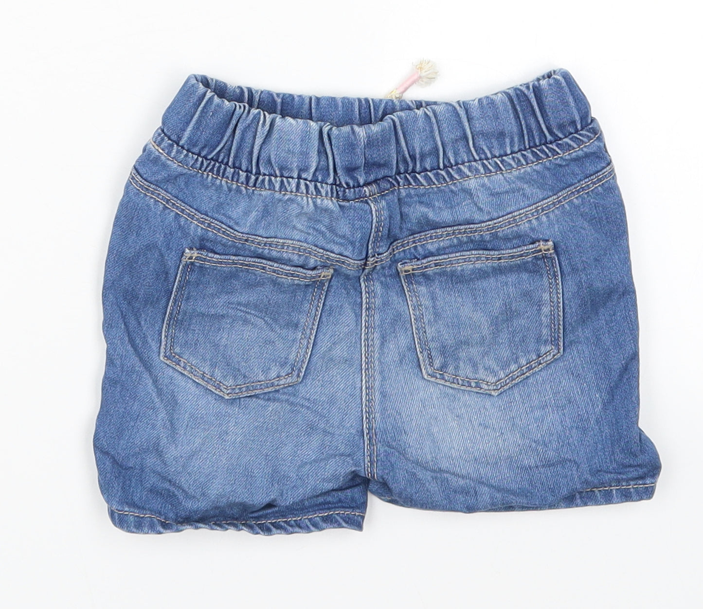 NEXT Girls Blue  Denim Cropped Jeans Size 18-24 Months