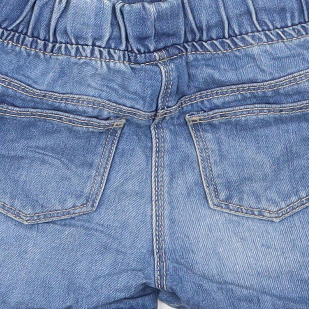 NEXT Girls Blue  Denim Cropped Jeans Size 18-24 Months