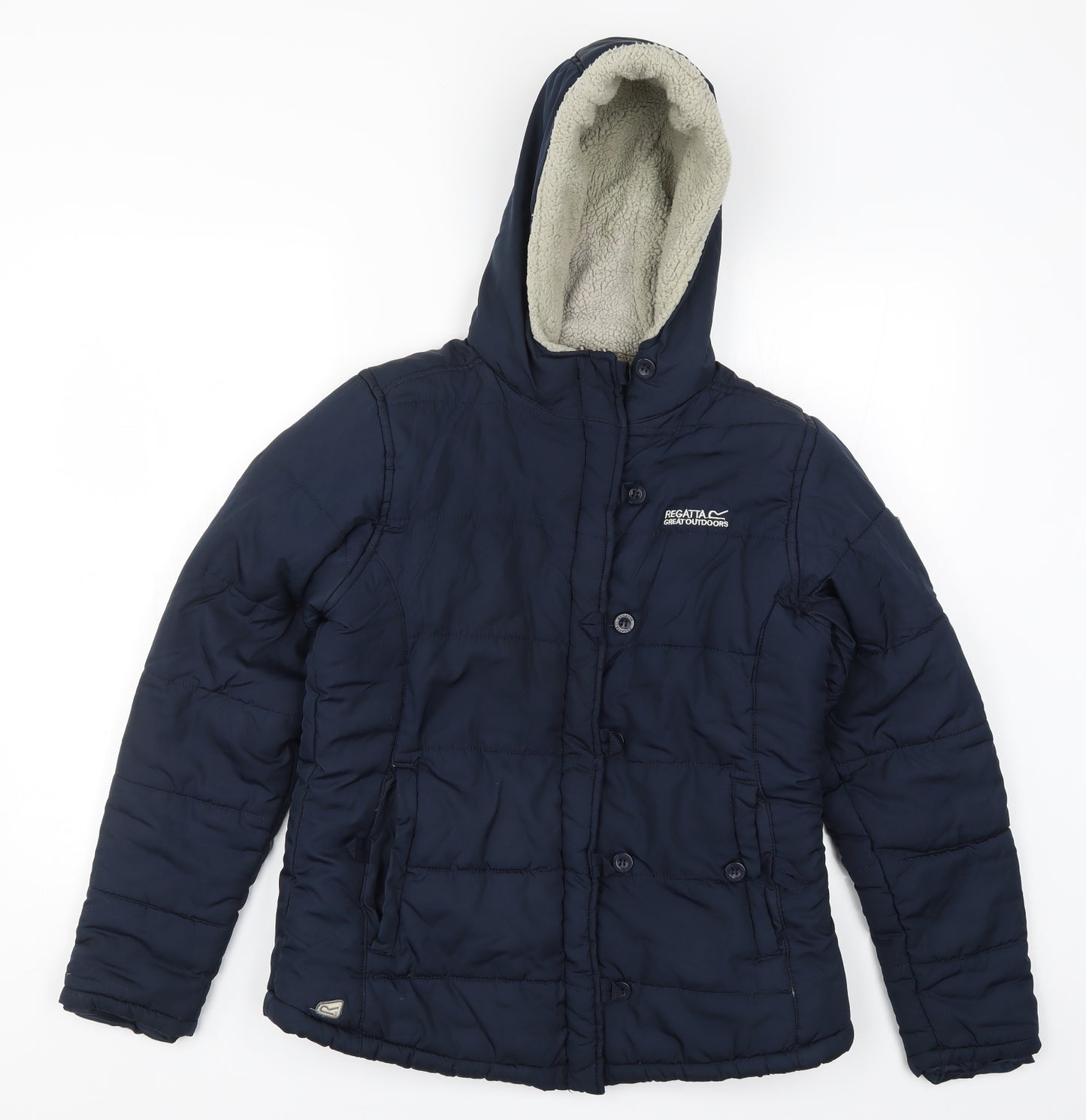 Regatta Womens Blue   Quilted Coat Size 14