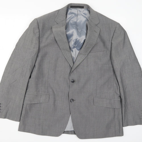 Marks and Spencer Mens Grey   Jacket Suit Jacket Size 44