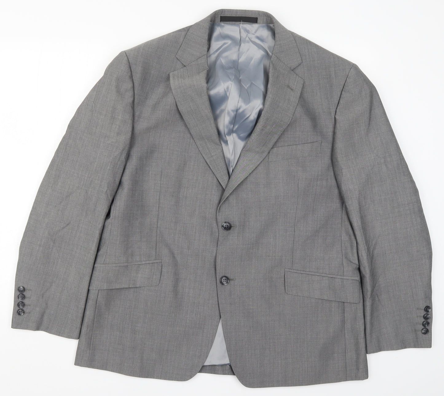 Marks and Spencer Mens Grey   Jacket Suit Jacket Size 44