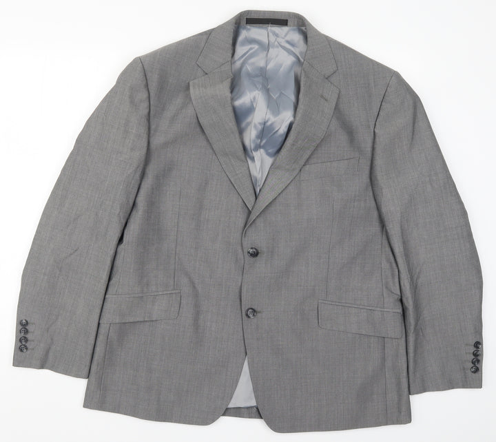 Marks and Spencer Mens Grey   Jacket Suit Jacket Size 44
