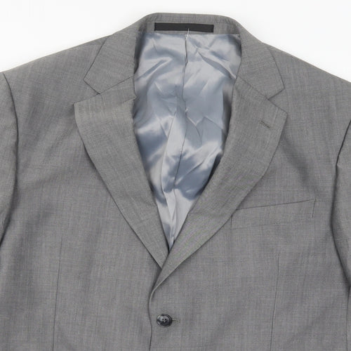 Marks and Spencer Mens Grey   Jacket Suit Jacket Size 44