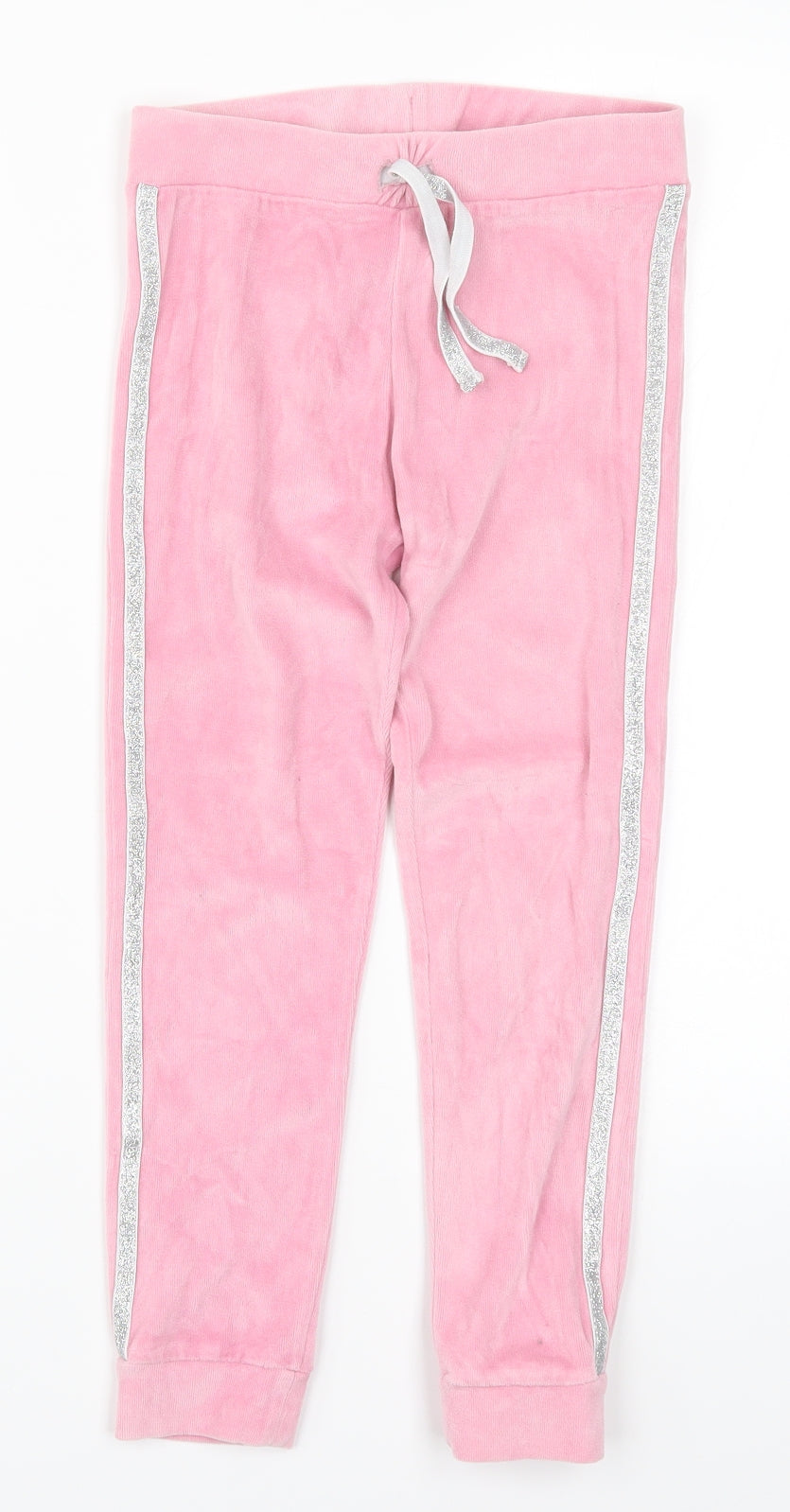 Pep & Co Girls Pink   Sweatpants Trousers Size 6-7 Years