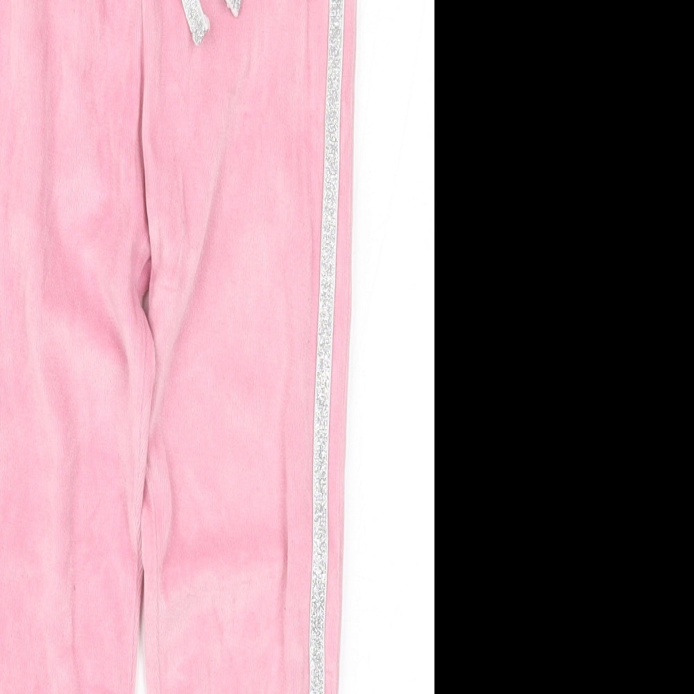 Pep & Co Girls Pink   Sweatpants Trousers Size 6-7 Years