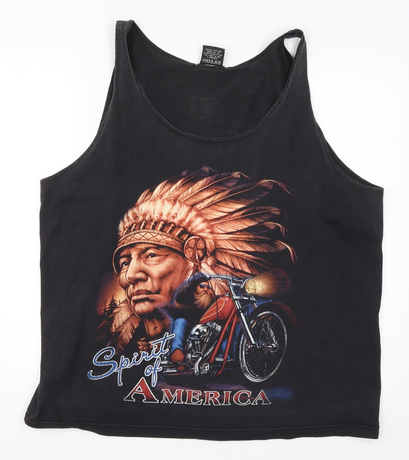 PK Mens Black    T-Shirt Size XL  - Spirit of America