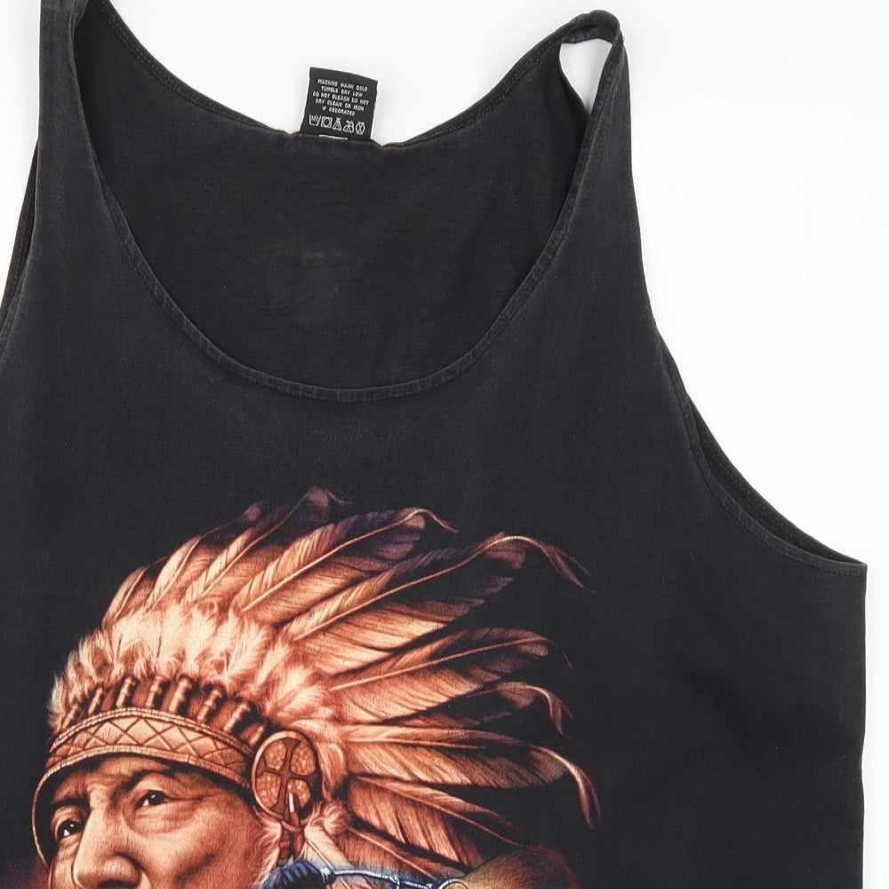 PK Mens Black    T-Shirt Size XL  - Spirit of America