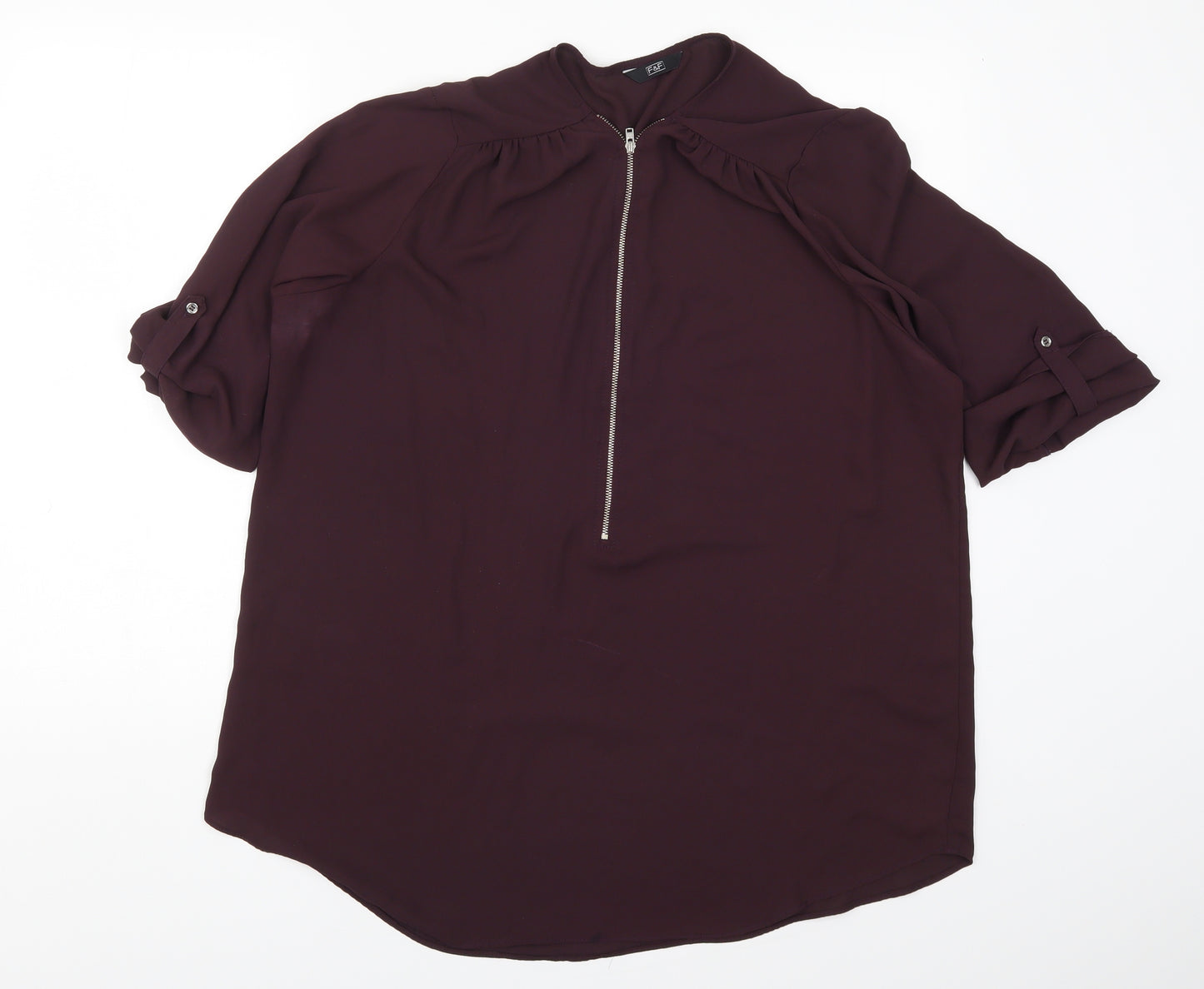 F&F Womens Purple   Basic Blouse Size 22