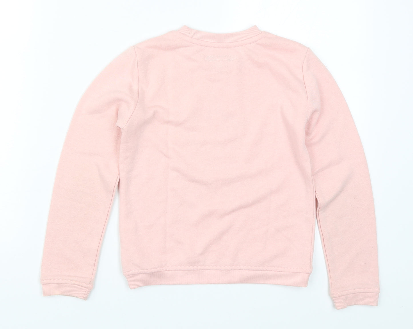 Primark Girls Pink   Pullover Sweatshirt Size 7-8 Years  - Believe in Magic