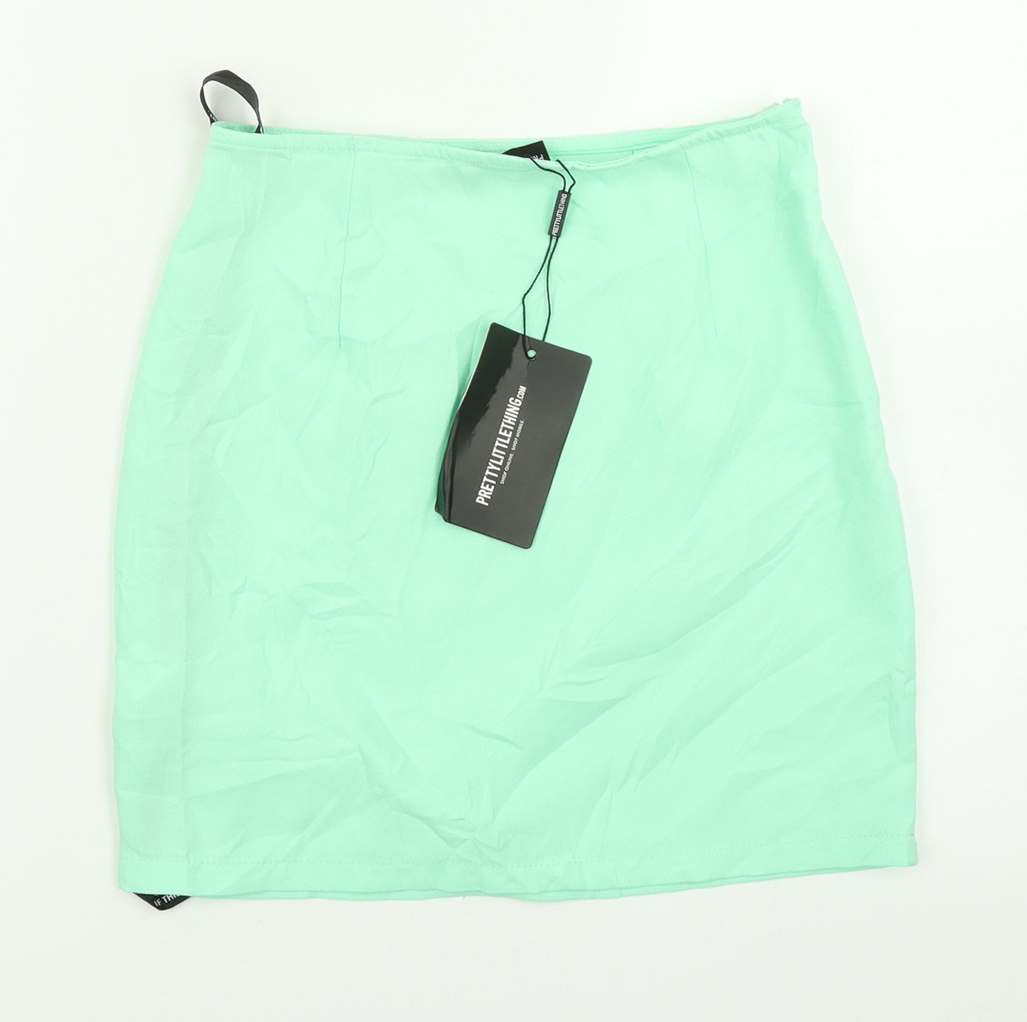 Petty Little Thing Womens Green   A-Line Skirt Size 6