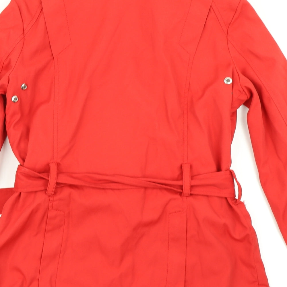 Zara Womens Red   Jacket Coat Size S