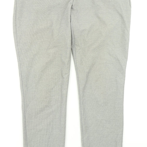 H&M Womens Grey   Trousers  Size 10 L27 in